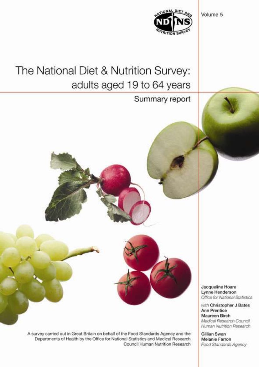 National Diet and Nutrition Survey: Vol. 5