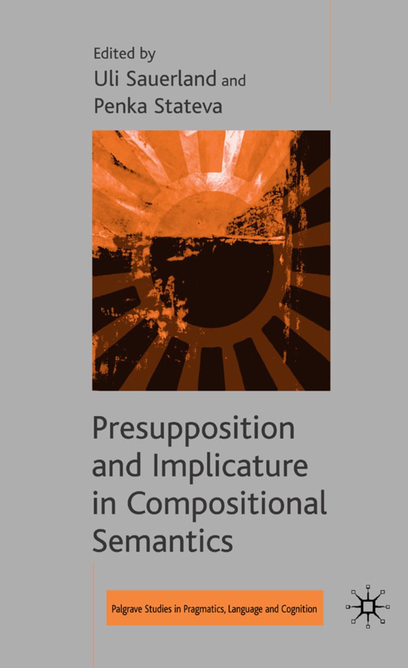 Palgrave Studies in Pragmatics, Language and Cognition