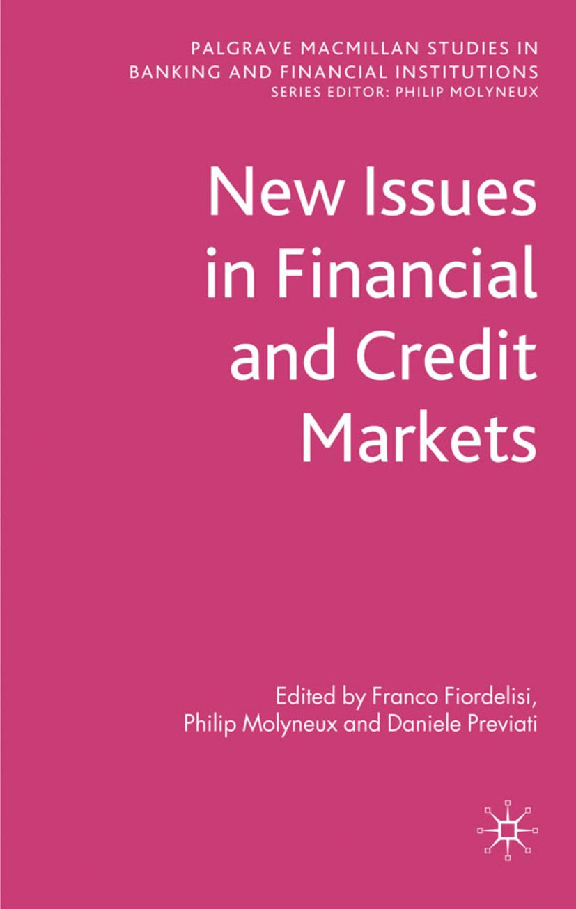 Palgrave Macmillan Studies in Banking and Financial Institutions