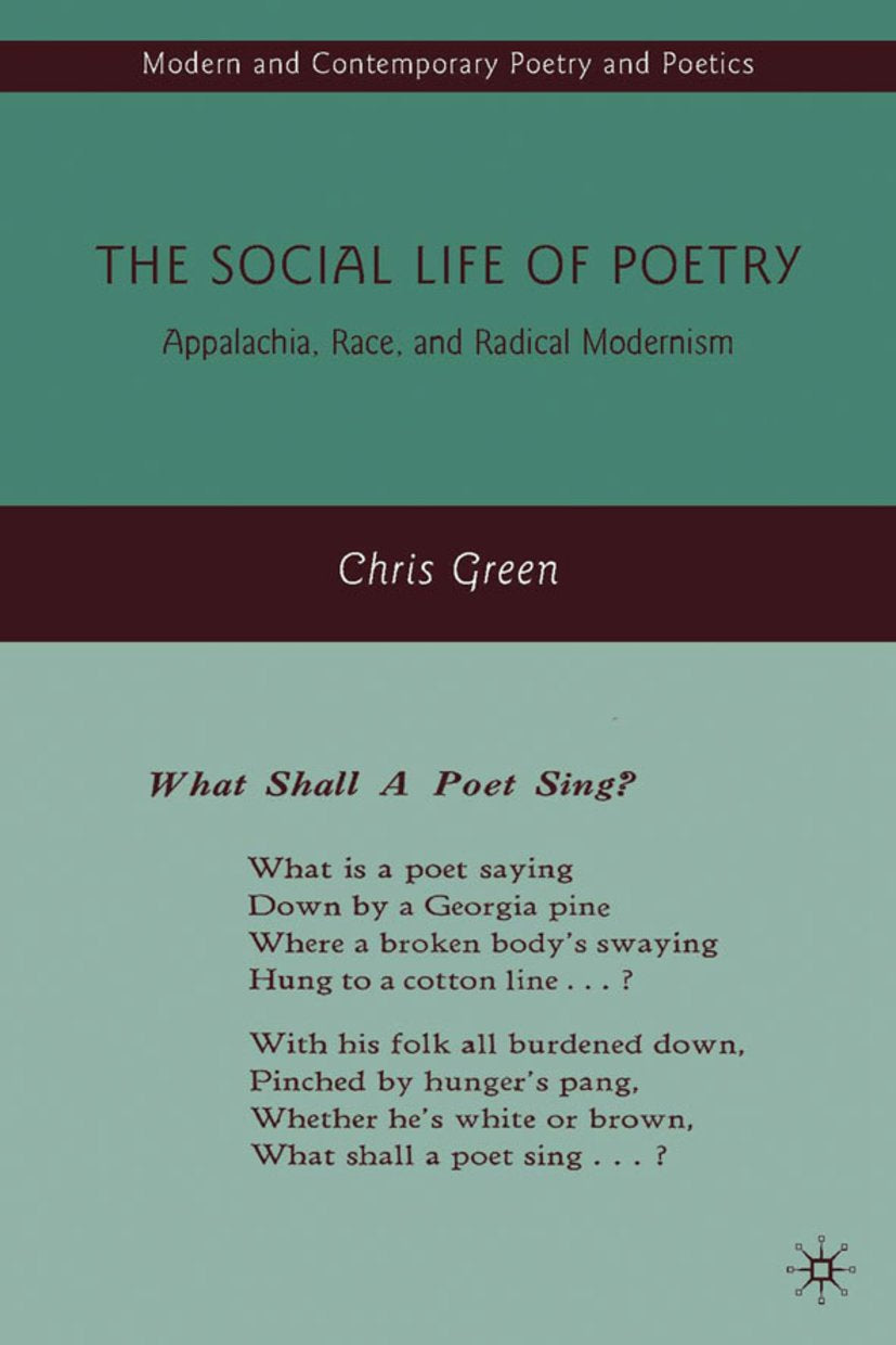 Modern and Contemporary Poetry and Poetics
