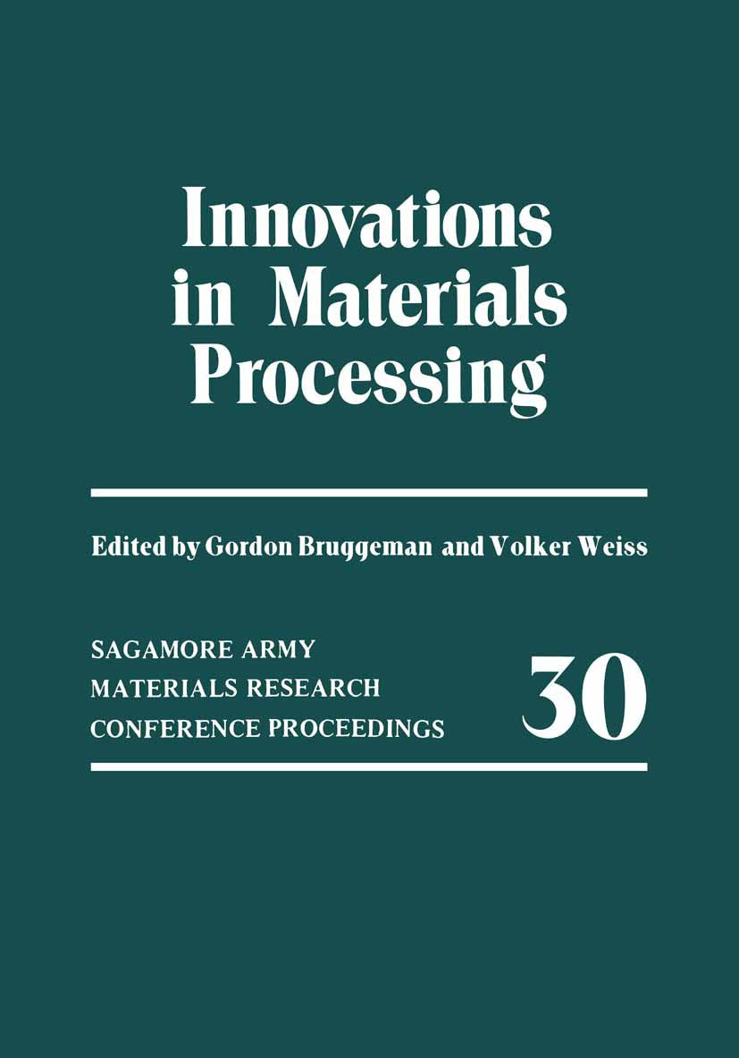 Sagamore Army Materials Research Conference Proceedings
