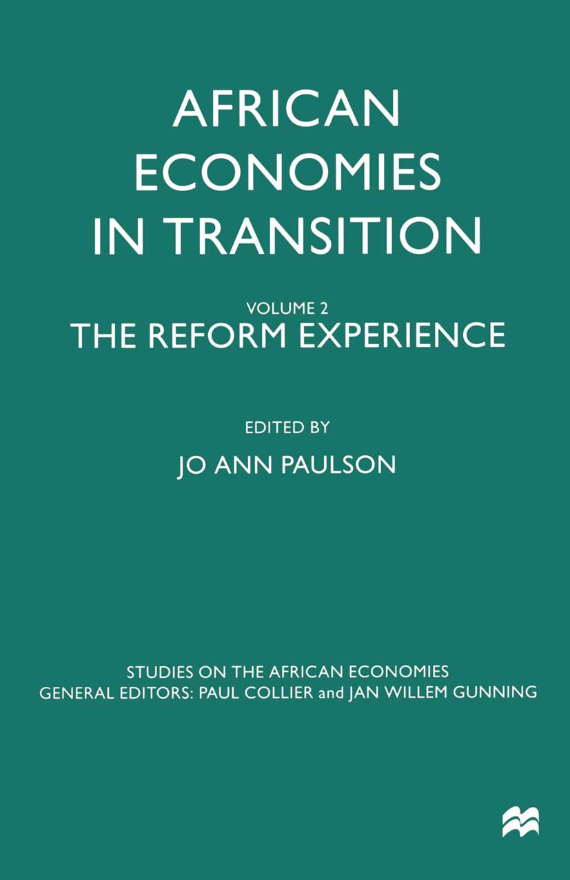 Studies on the African Economies Series
