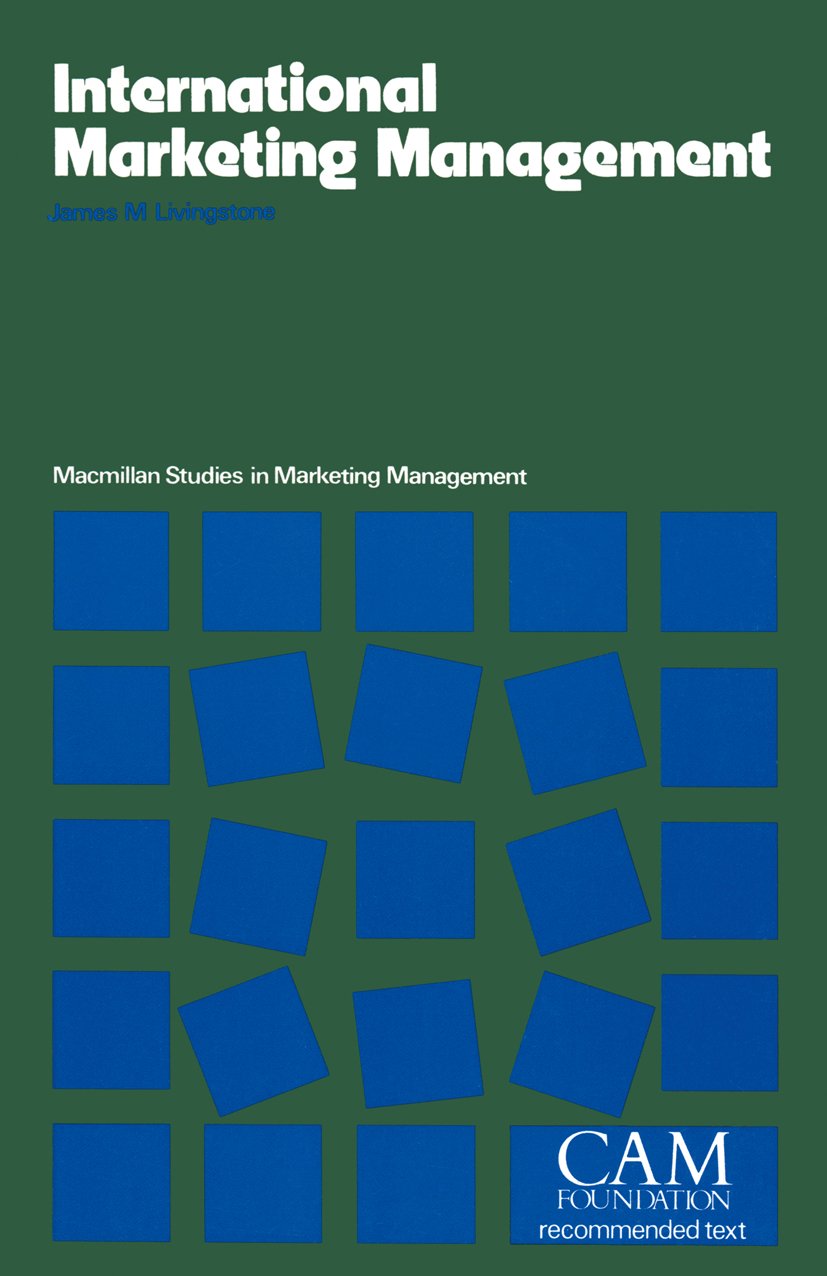Studies in Marketing Management