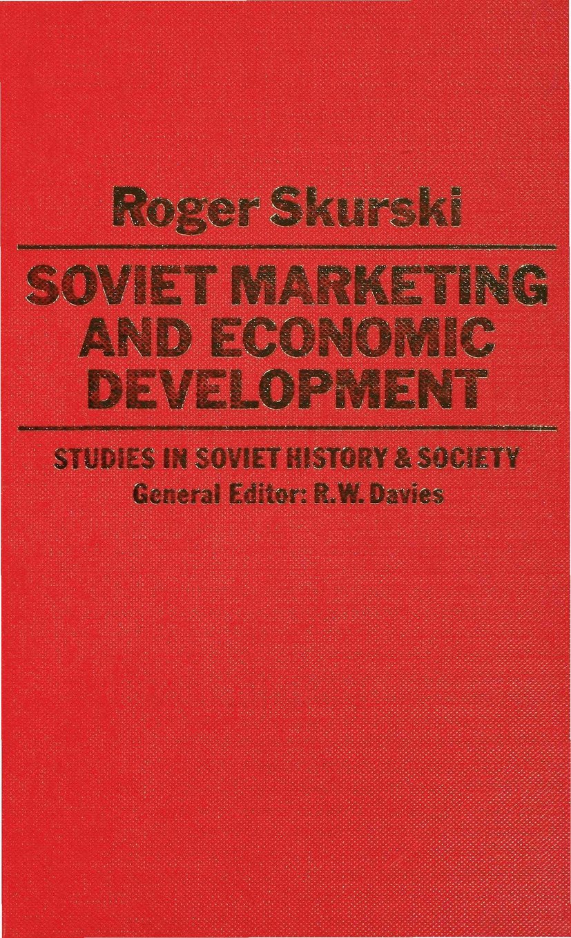 Soviet Marketing and Economic Development