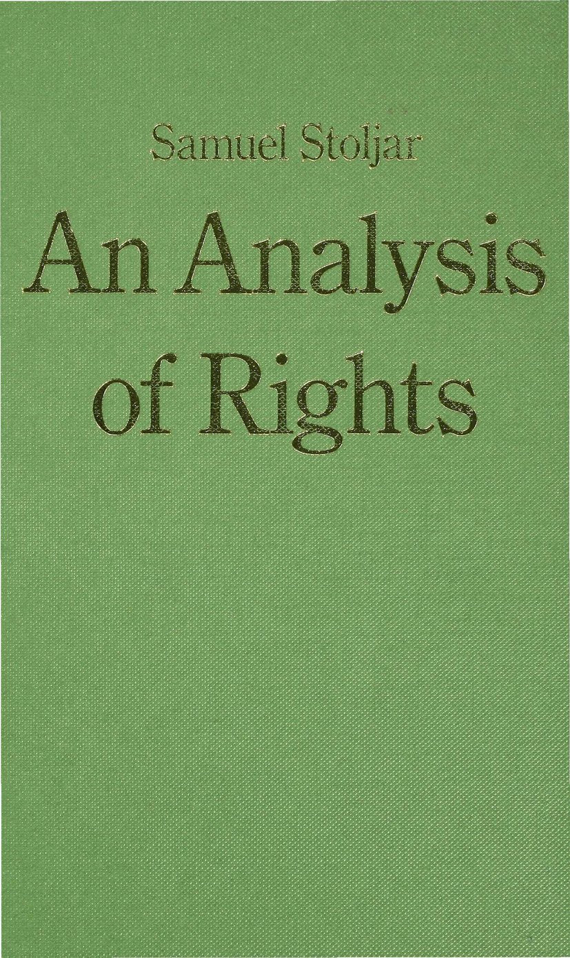 An Analysis of Rights
