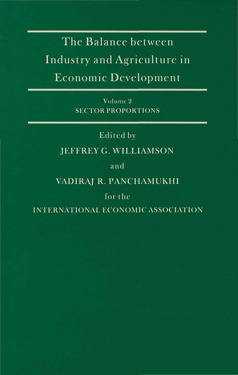 The Balance Between Industry and Agriculture in Economic Development