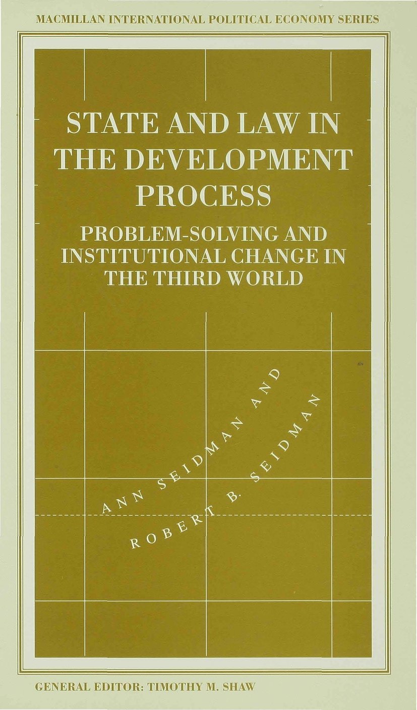 State and Law in the Development Process