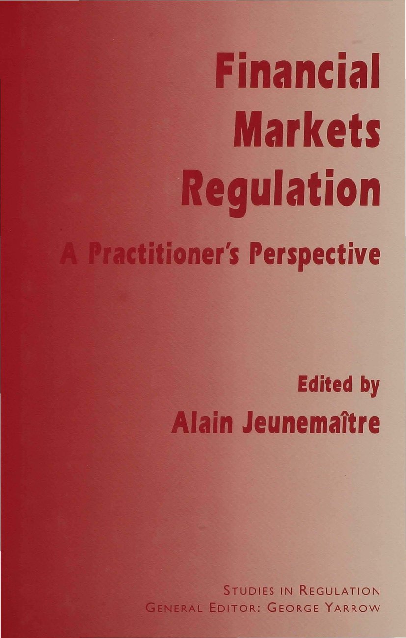 Studies in Regulation