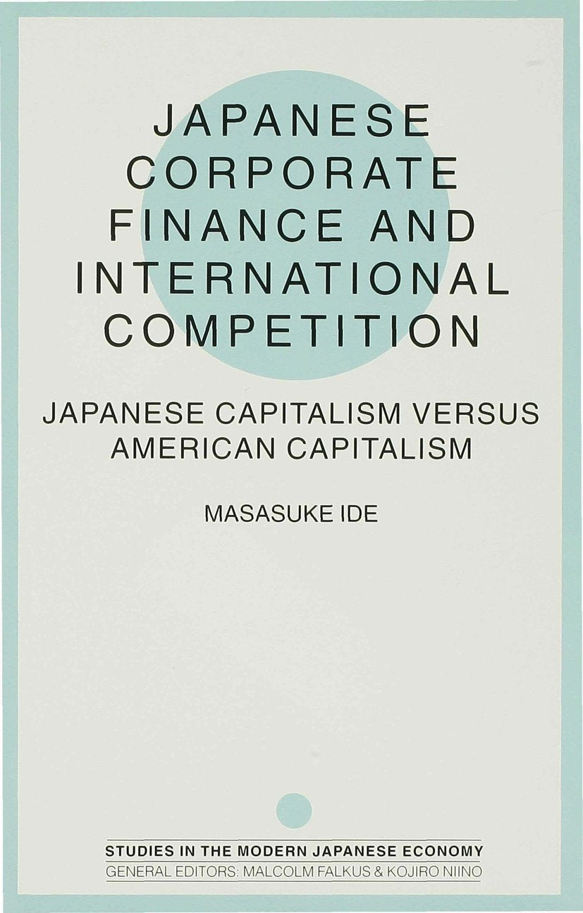 Studies in the Modern Japanese Economy