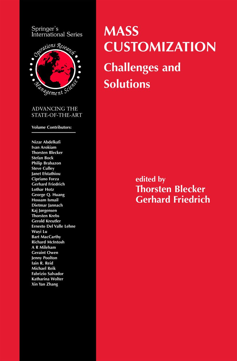 International Series in Operations Research & Management Science