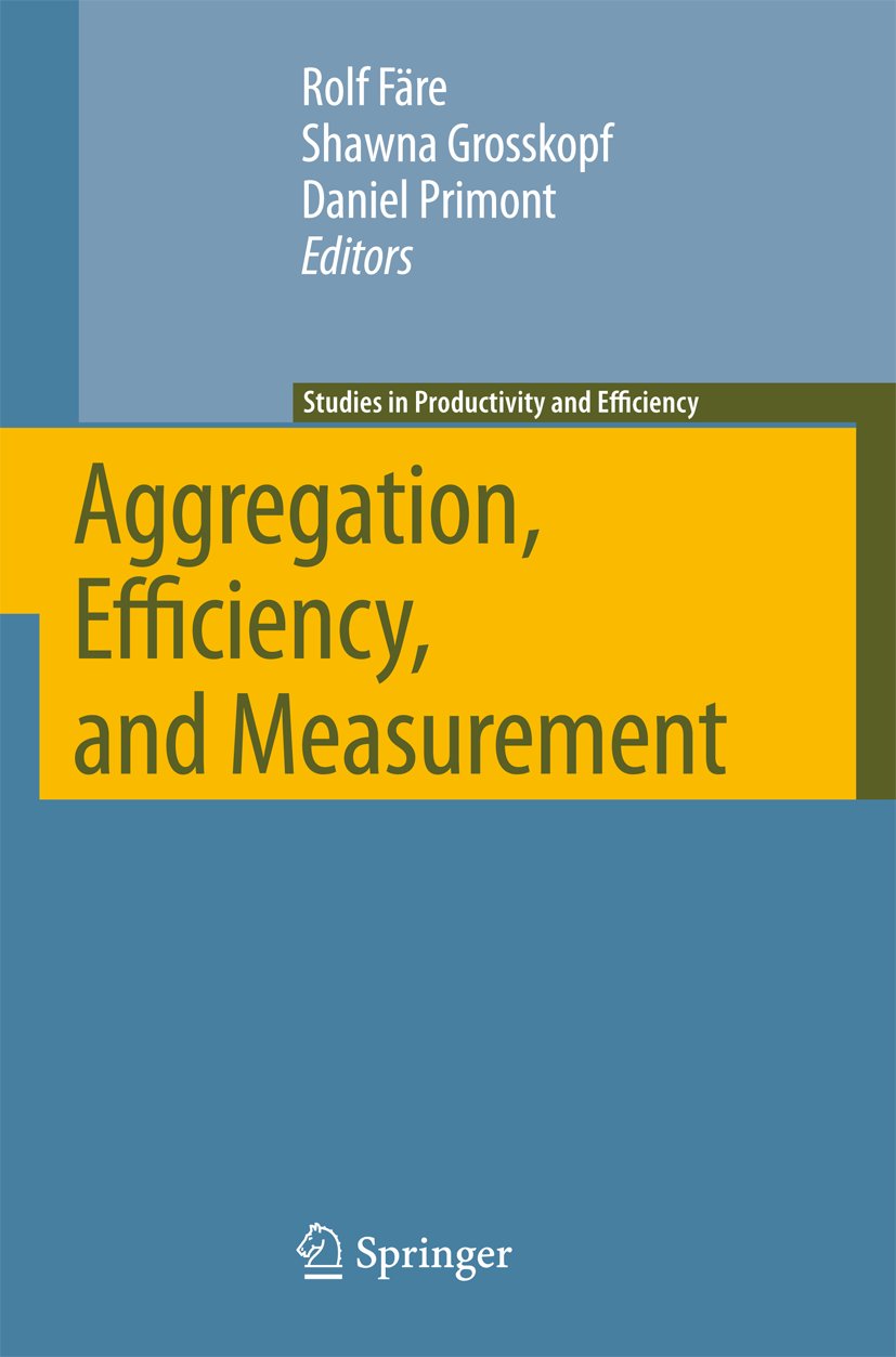 Studies in Productivity and Efficiency