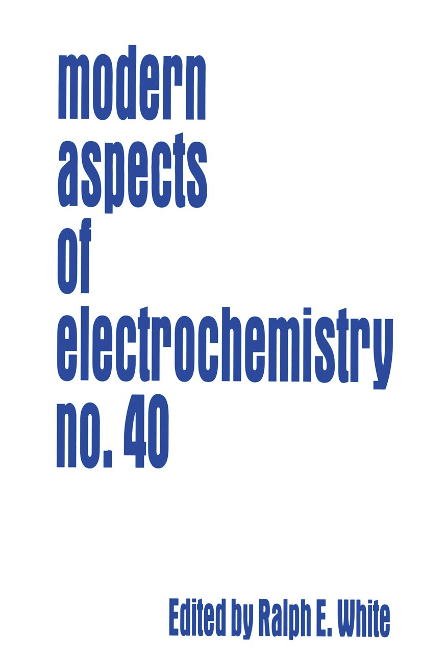 Modern Aspects of Electrochemistry