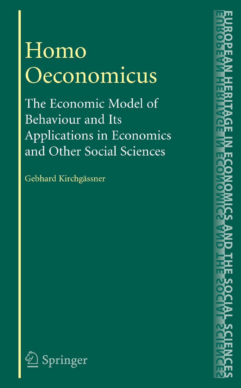 The European Heritage in Economics and the Social Sciences