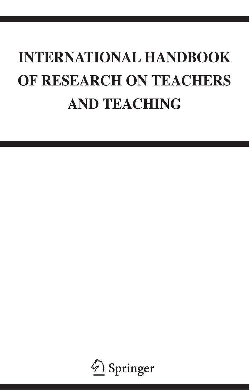 Springer International Handbooks of Education