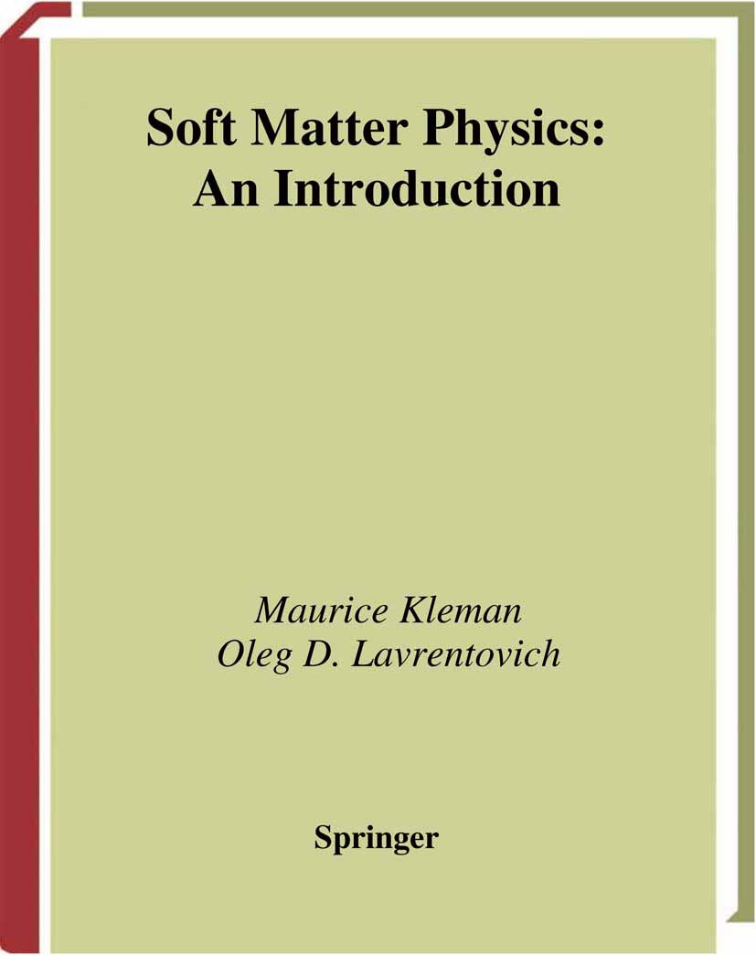 Soft Matter Physics