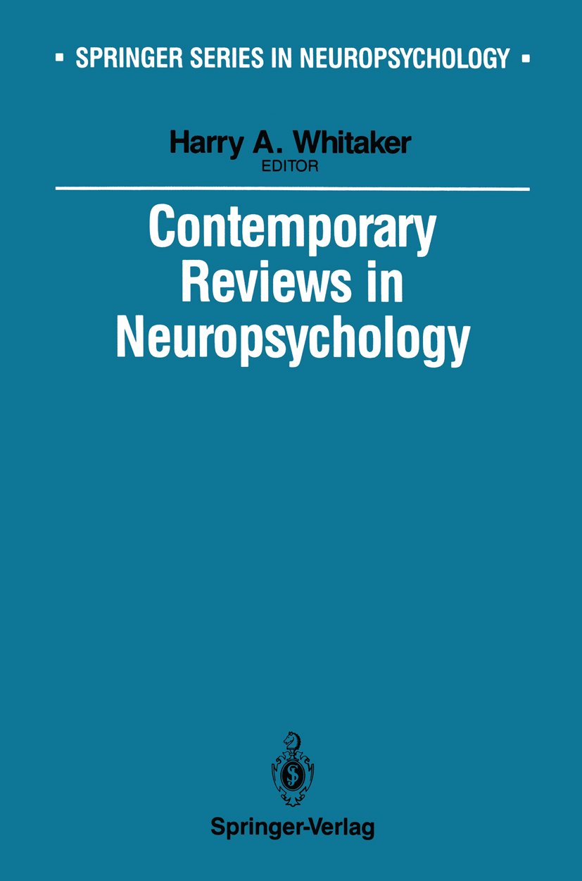 Springer Series in Neuropsychology