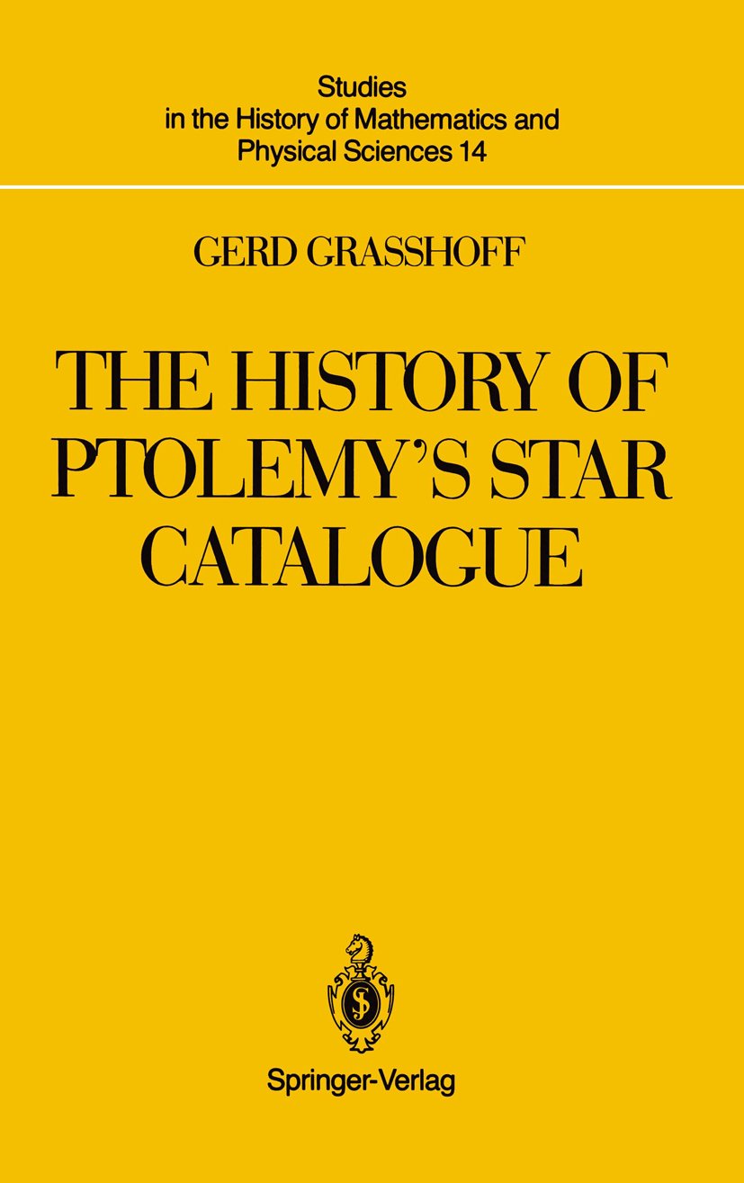 Studies in the History of Mathematics and Physical Sciences