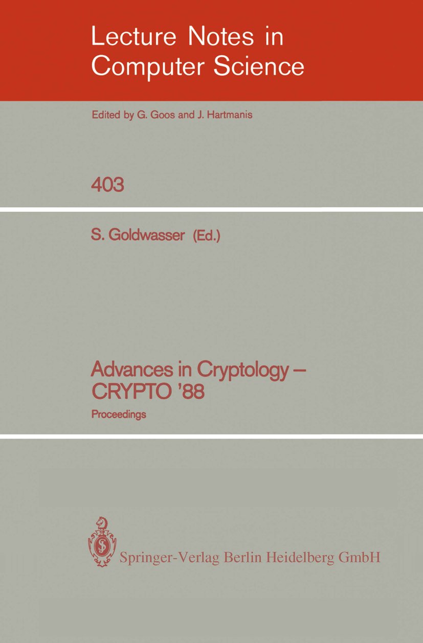 Lecture Notes in Computer Science