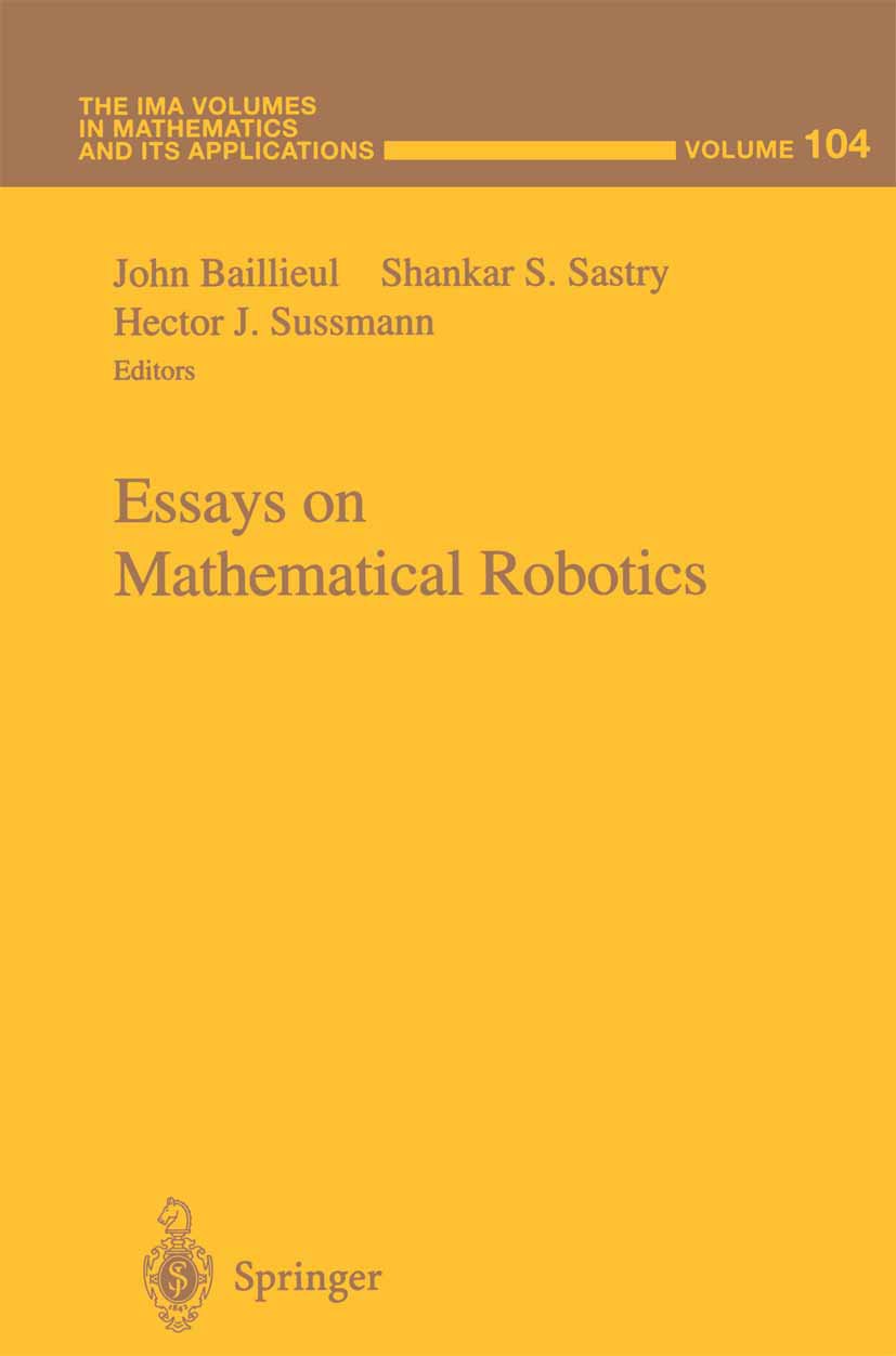 The IMA Volumes in Mathematics and its Applications