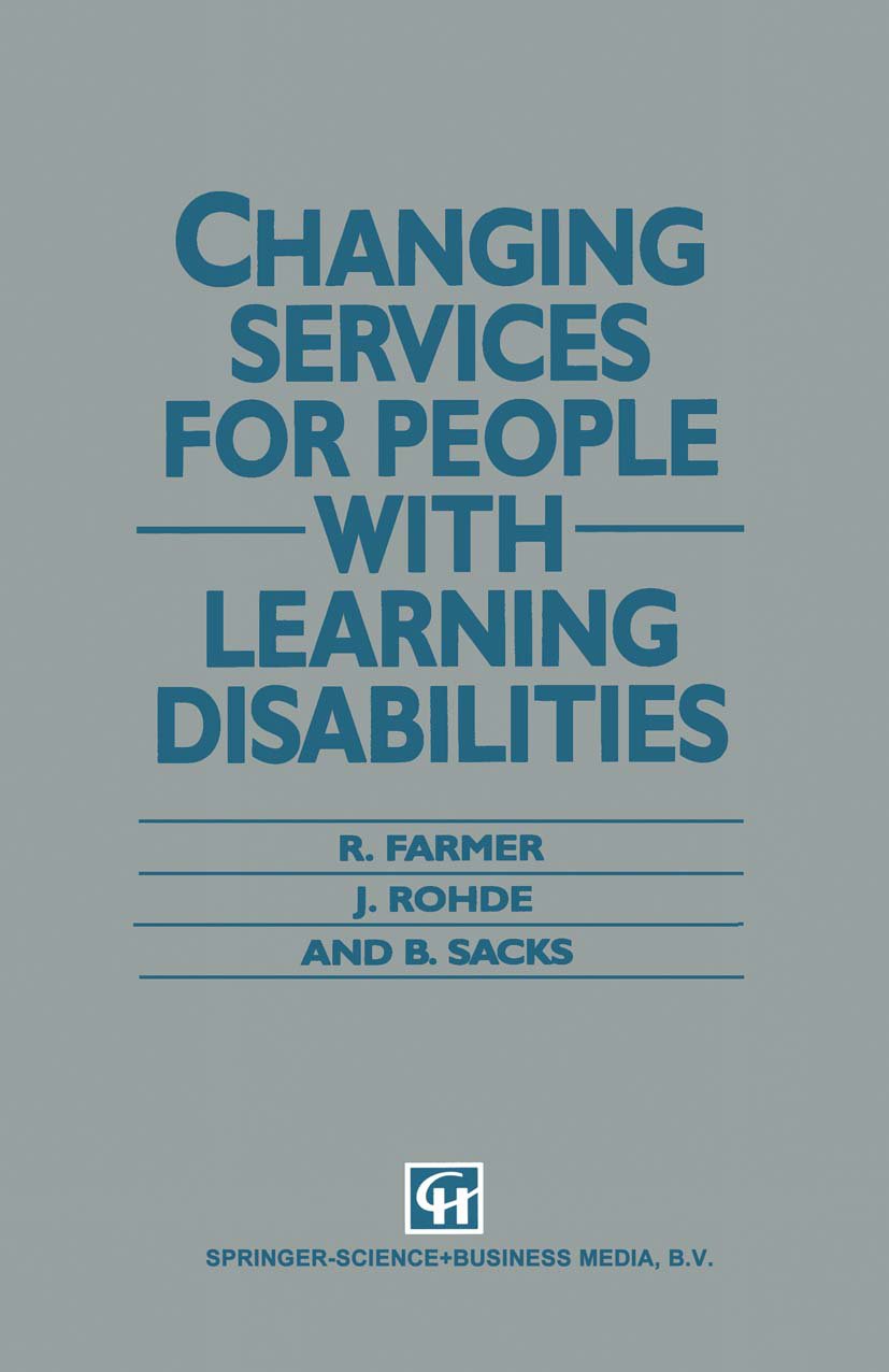 Changing Services for People with Learning Disabilities