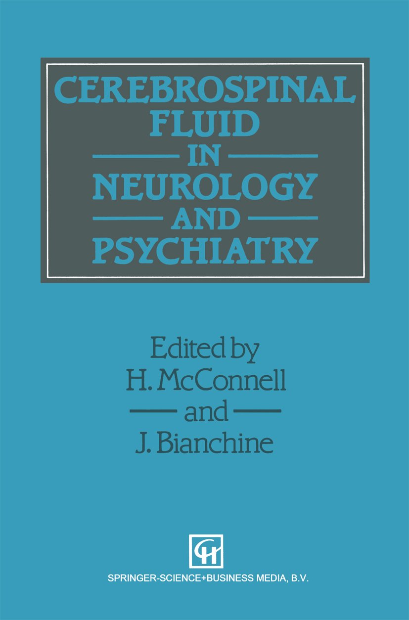 Cerebrospinal Fluid in Neurology and Psychiatry