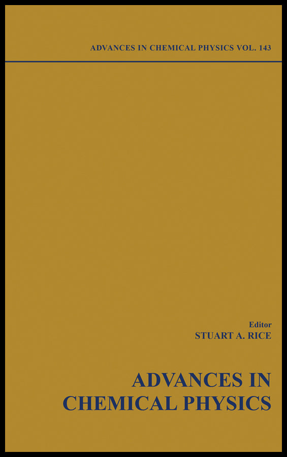Advances in Chemical Physics, Volume 142