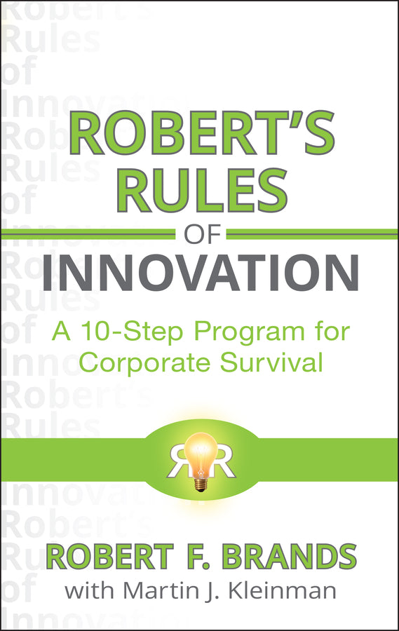 Robert's Rules of Innovation