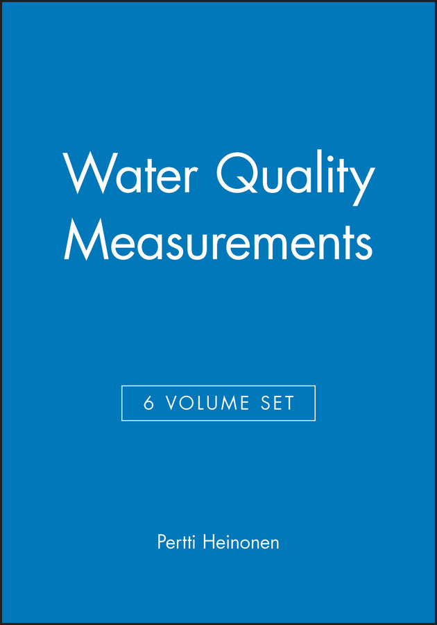 Water Quality Measurements, 6 Volume Set