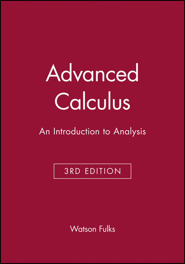 Advanced Calculus