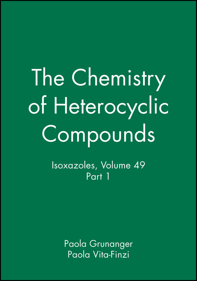 Isoxazoles, Volume 49, Part 1