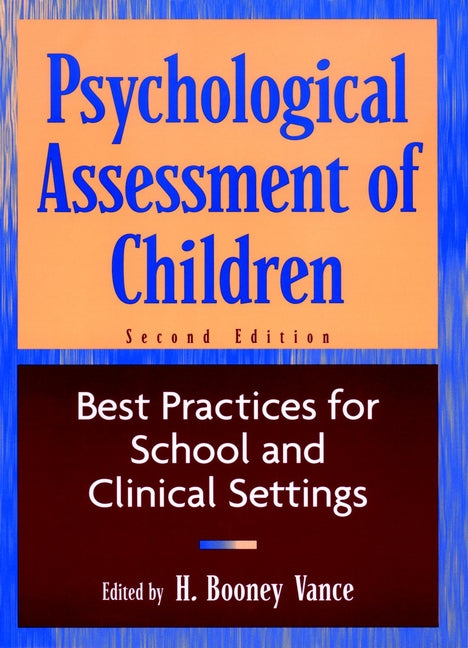 Psychological Assessment of Children