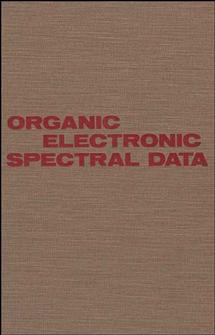 Organic Electronic Spectral Data