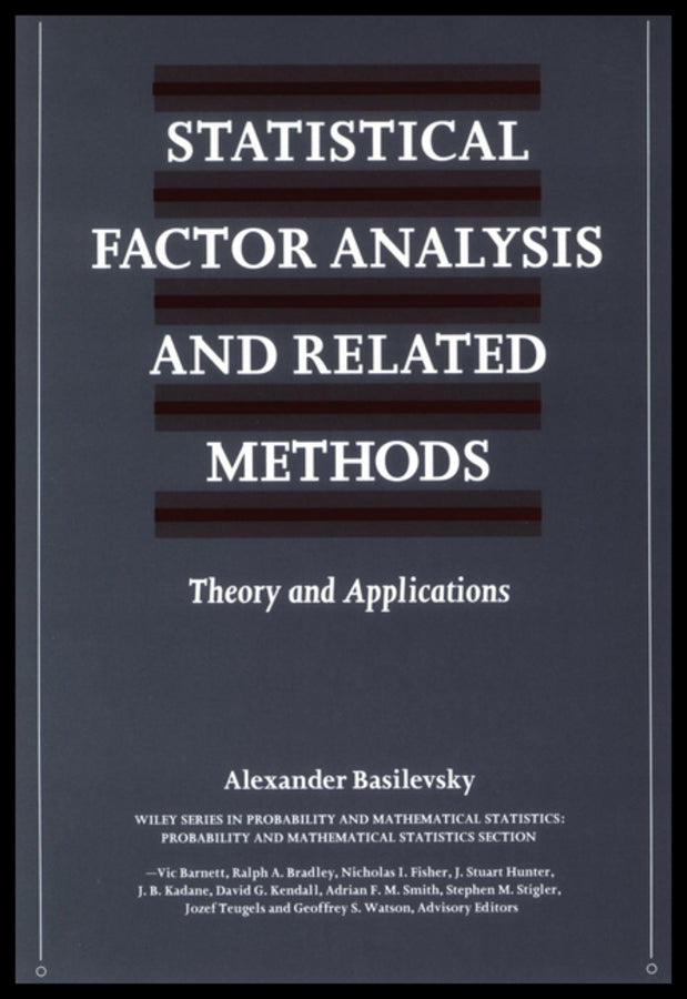 Statistical Factor Analysis and Related Methods