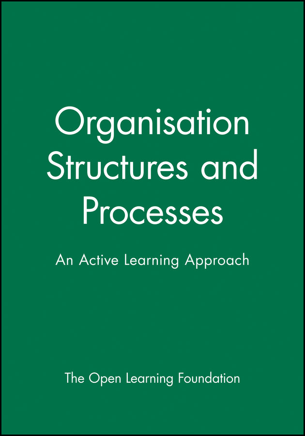 Organisation Structures and Processes