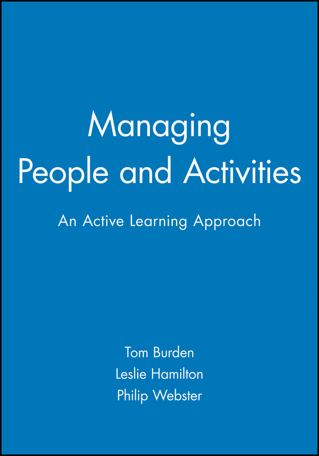 Managing People and Activities