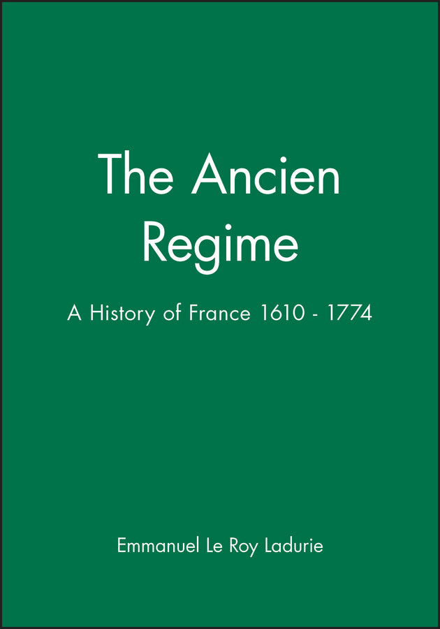 The Ancien Regime