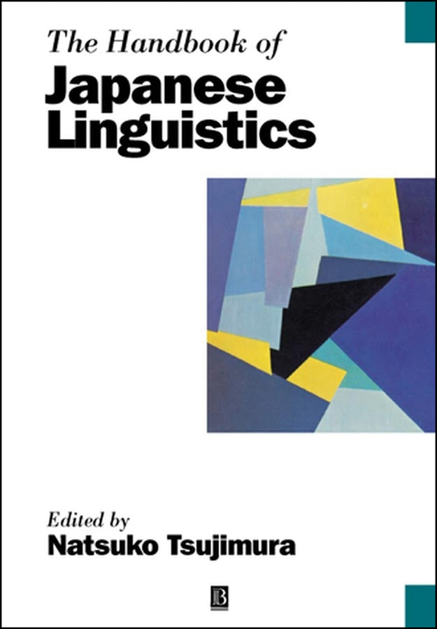 The Handbook of Japanese Linguistics