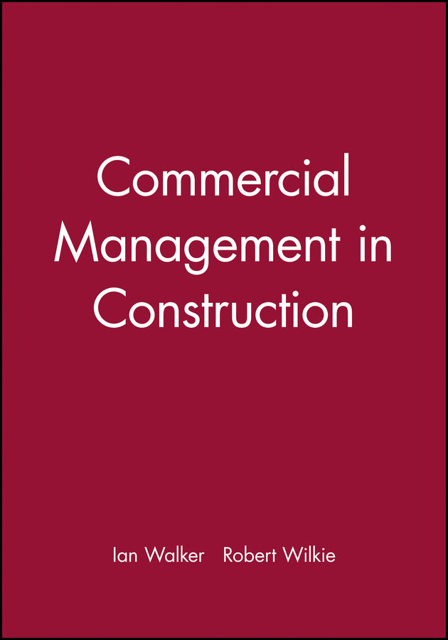 Commercial Management in Construction