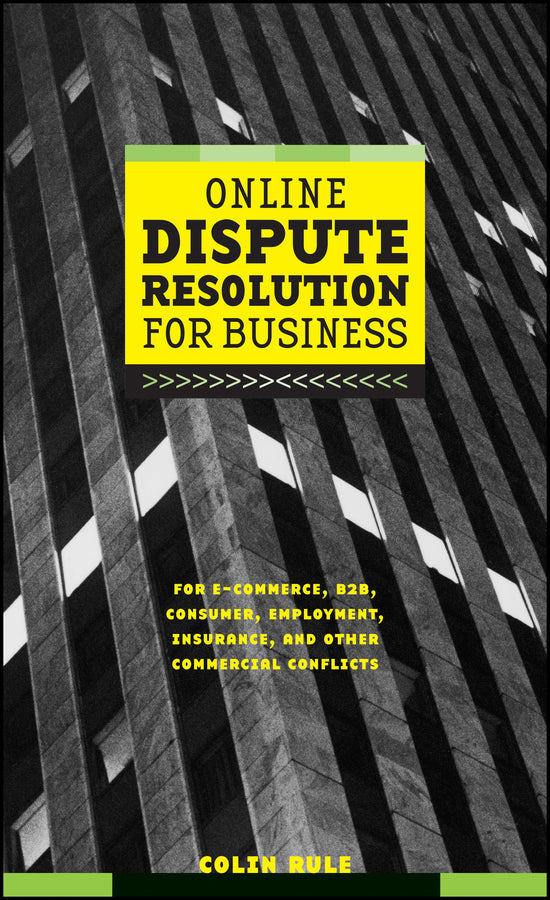 Online Dispute Resolution For Business