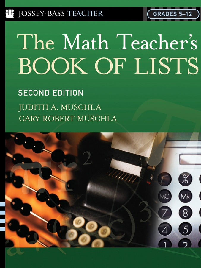The Math Teacher's Book Of Lists