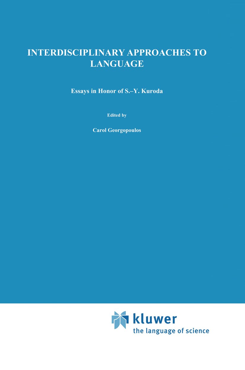 Interdisciplinary Approaches to Language