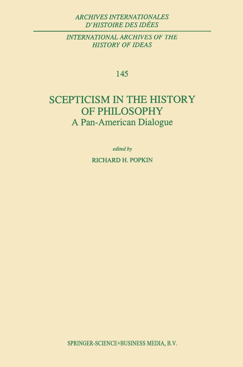 International Archives of the History of Ideas Archives internationales d'histoire des idées