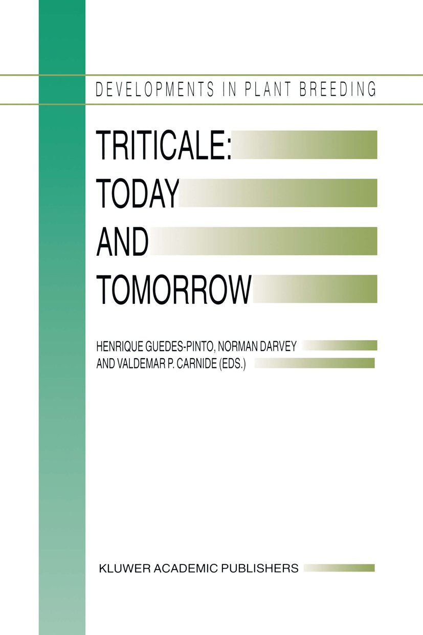 Developments in Plant Breeding