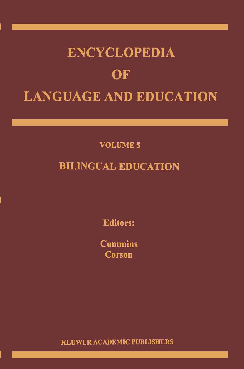 Encyclopedia of Language and Education