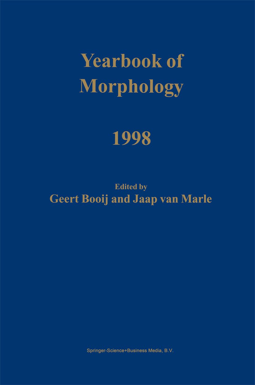 Yearbook of Morphology