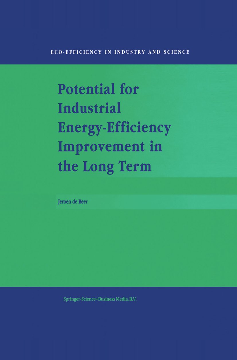 Eco-Efficiency in Industry and Science