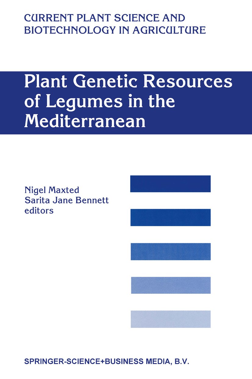 Current Plant Science and Biotechnology in Agriculture