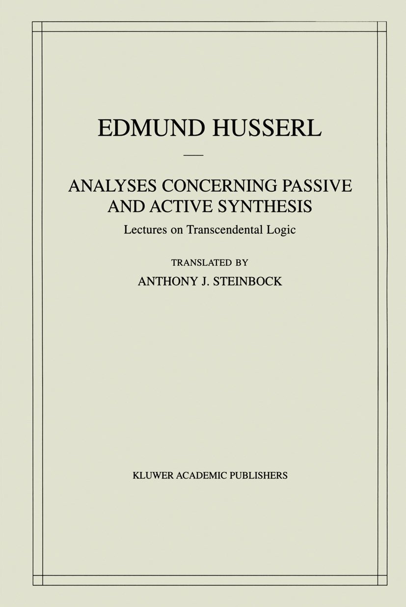 Husserliana: Edmund Husserl – Collected Works