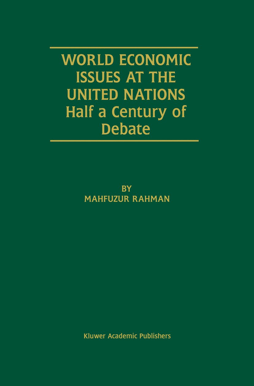World Economic Issues at the United Nations