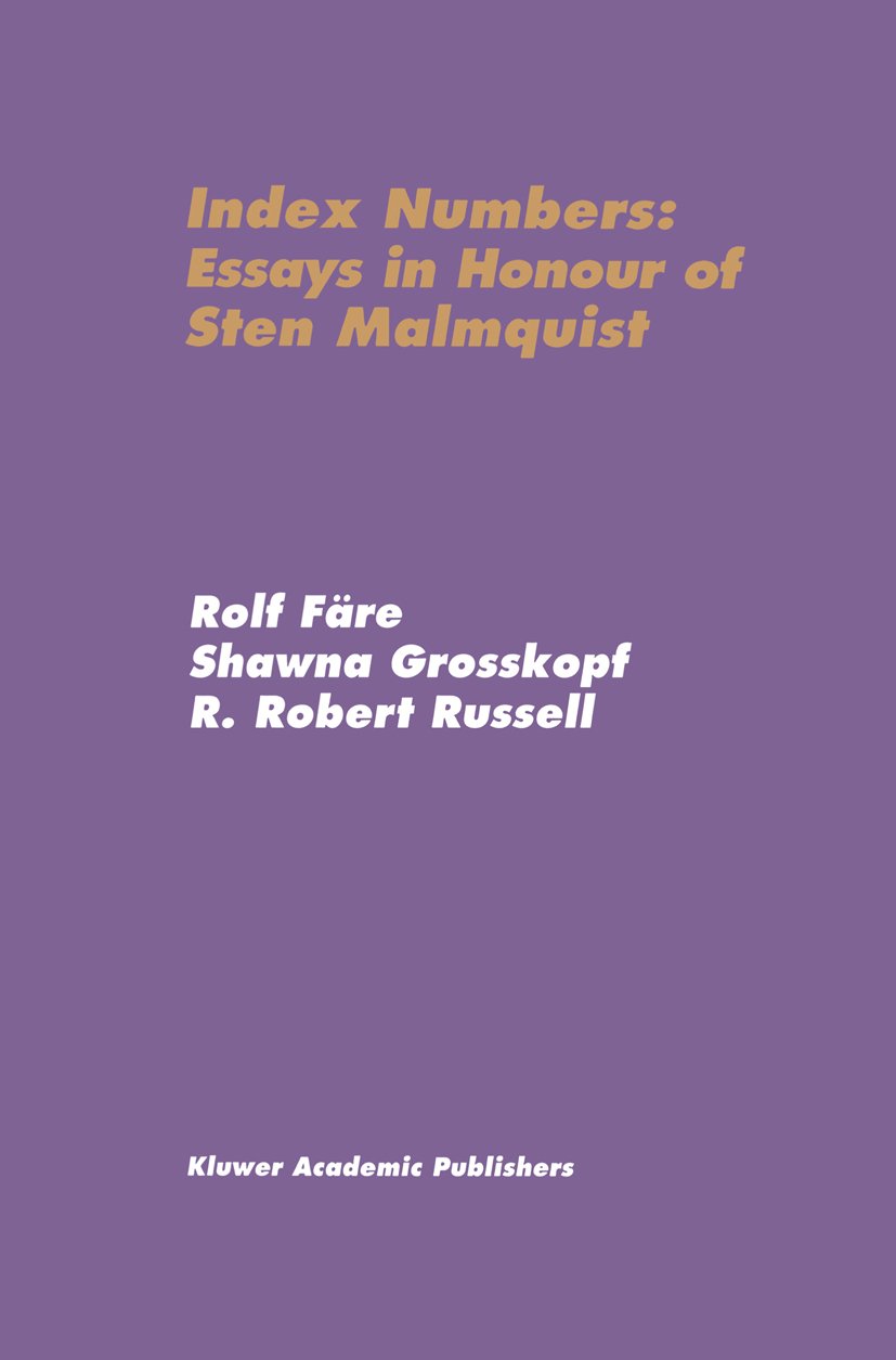 Index Numbers: Essays in Honour of Sten Malmquist